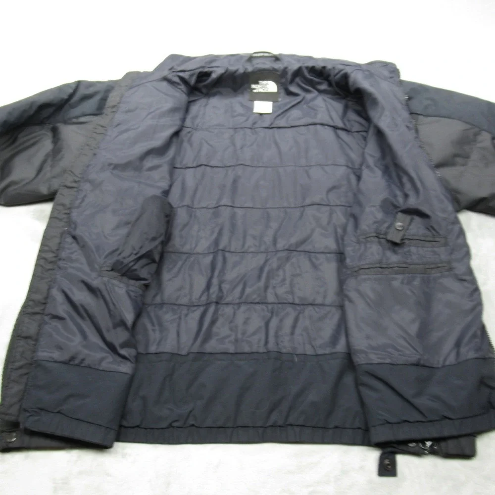 North Face Jacket Mens XL Black Puffer Interchange Side Zips‎ Hybrid Insulated - Picture 5 of 11